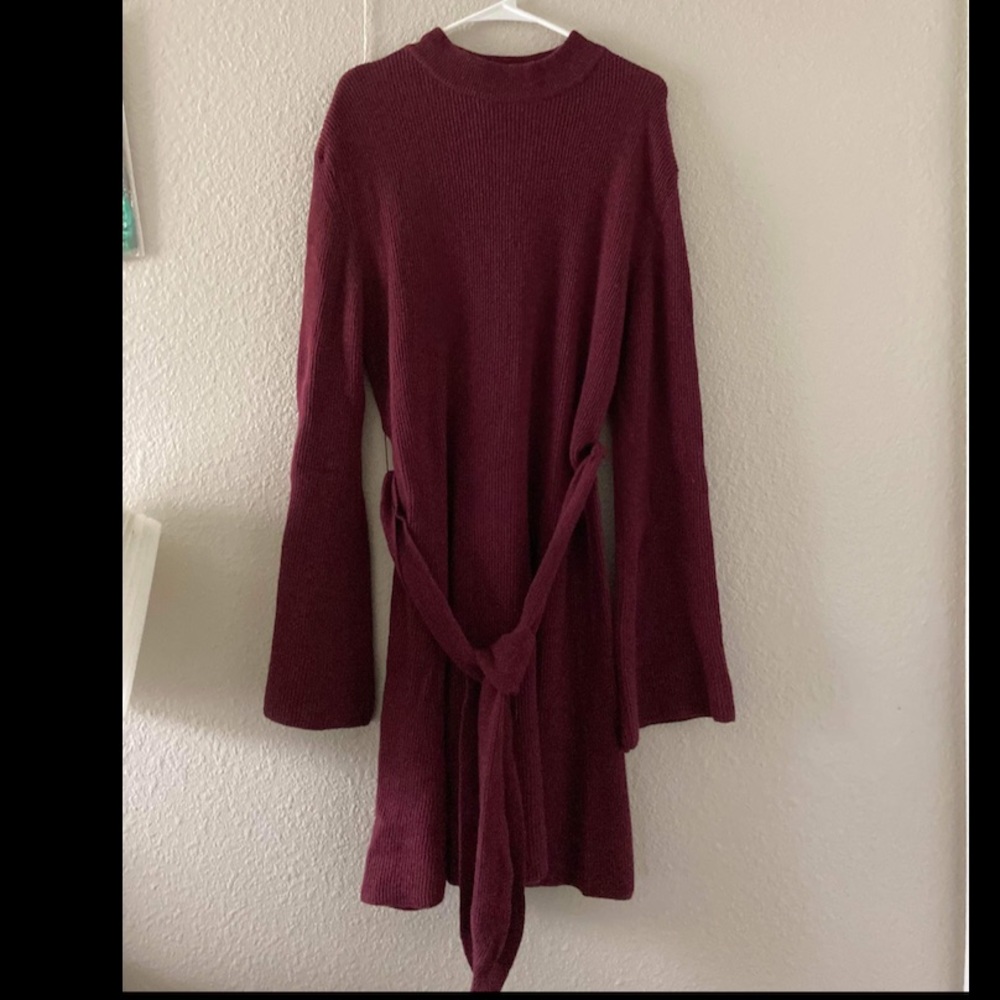 Nanushka abhaya wool-blend dress